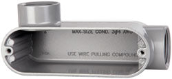 Cooper Crouse-Hinds LL35 Form 5, LL Body, 1" Trade, IMC, Rigid Aluminum Conduit Body