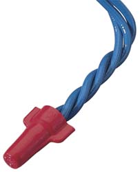 Ideal 30-452J Wing Twist-On Wire Connector Red, Flame-Retardant, 2 AWG