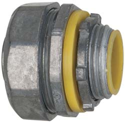 Cooper Crouse-Hinds LTB75DC Conduit Connector For Liquid-Tight, Die Cast Zinc, 3/4" Trade Size
