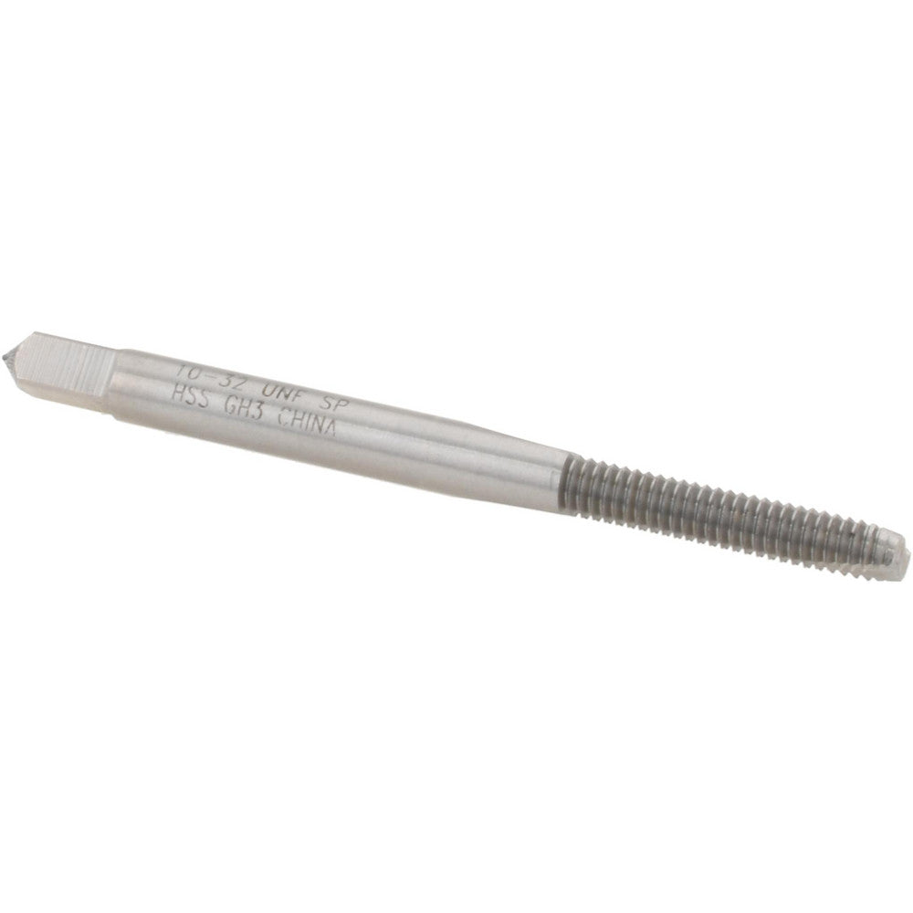 Value Collection MSC-04518338 Spiral Point Tap #10-32, UNF, 2 Flutes, Bottoming, 2B, High Speed Steel, Bright Finish