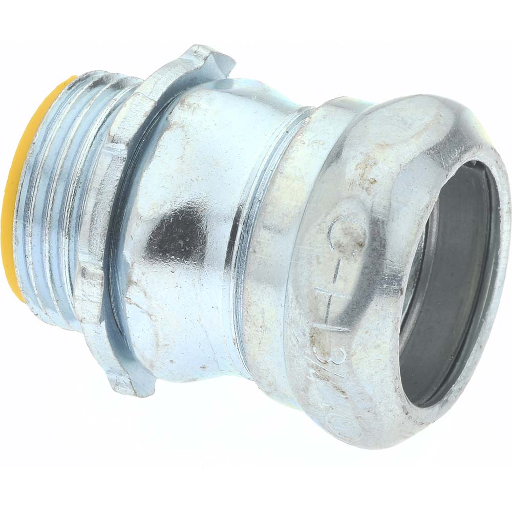 Cooper Crouse-Hinds 1651 Conduit Connector For EMT, Steel, 3/4" Trade Size