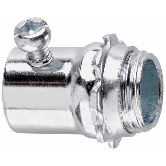Cooper Crouse-Hinds 453 Conduit Connector For EMT, Steel, 1-1/4" Trade Size