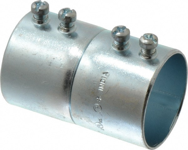 Cooper Crouse-Hinds 464 Conduit Coupling For EMT, Steel, 1-1/2" Trade Size
