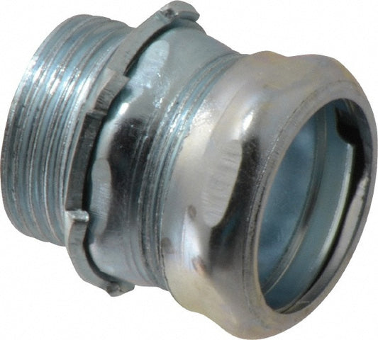 Cooper Crouse-Hinds 652 Conduit Connector For EMT, Steel, 1" Trade Size