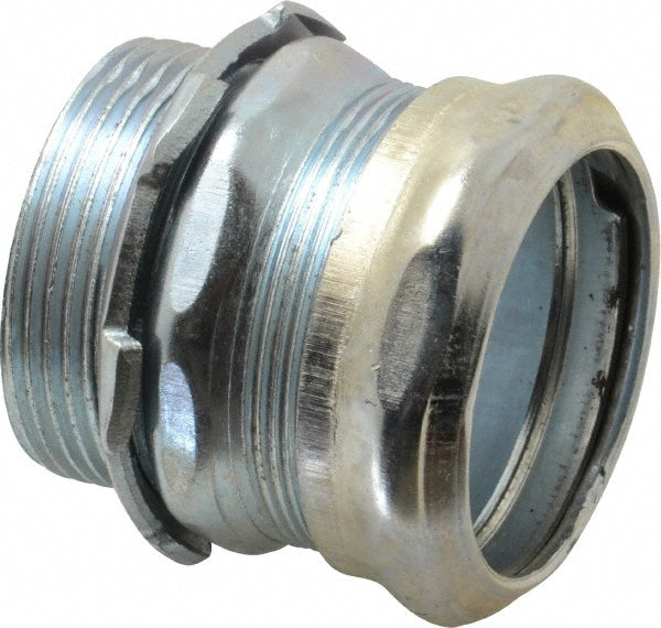 Cooper Crouse-Hinds 654 Conduit Connector For EMT, Steel, 1-1/2" Trade Size