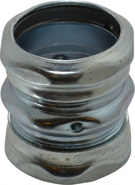 Cooper Crouse-Hinds 664 Conduit Coupling For EMT, Steel, 1-1/2" Trade Size