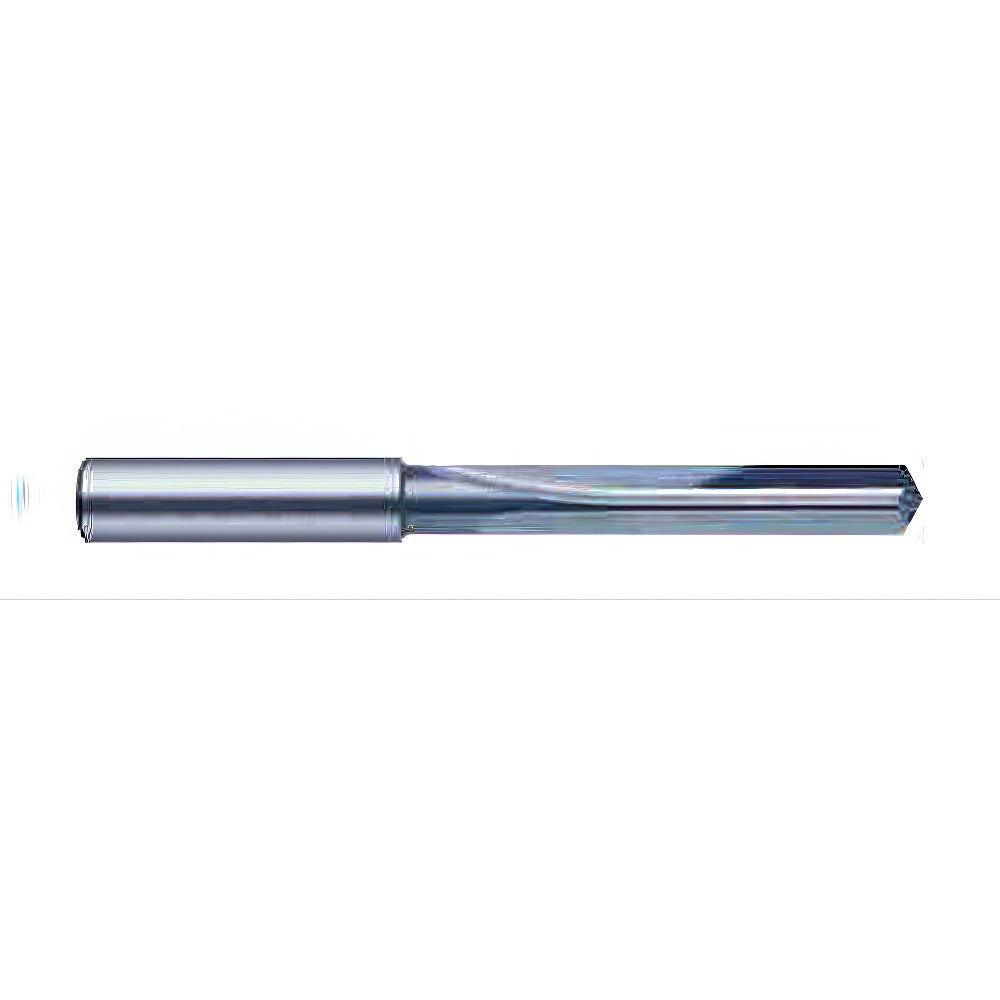 Guhring 9007680107200 Straight-Flute Drill Bit 27/64" Dia, 120 deg Point, Solid Carbide