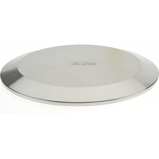 VNE EG16A4.0 Sanitary Stainless Steel Pipe End Cap 4", Clamp Connection