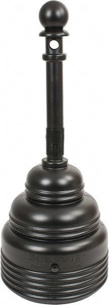 Eagle 1208BLACK 4 Gal Polyethylene Cigarette & Cigar Receptacle