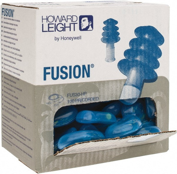 Howard Leight FUS30-HP Earplugs Rubber, Flanged, No Roll, Corded