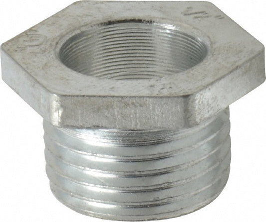 Cooper Crouse-Hinds 50 Conduit Nipple For Rigid & Intermediate (IMC), Malleable Iron, 1/2" Trade Size