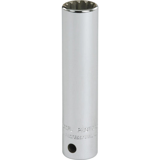 Proto J4710DPL Spline Socket 1/4" Drive, #10 Spline, 5/16" Hex