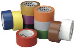 3M 7000123889 Floor & Aisle Marking Tape 1" Wide, 108' Long, 5 mil Thick, Vinyl