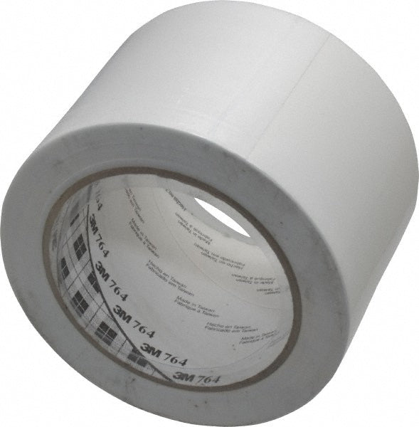 3M 7000123865 Floor & Aisle Marking Tape 3" Wide, 108' Long, 5 mil Thick, Vinyl
