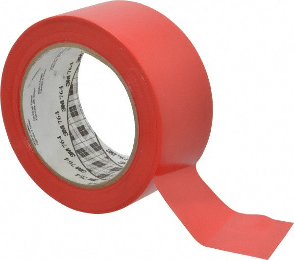 3M 7000042793 Floor & Aisle Marking Tape 2" Wide, 108' Long, 5 mil Thick, Vinyl