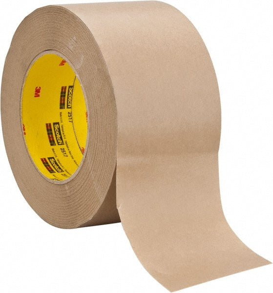 3M 7000088503 Masking Tape 3" Wide, 60 yd Long, 6.5 mil Thick, Brown