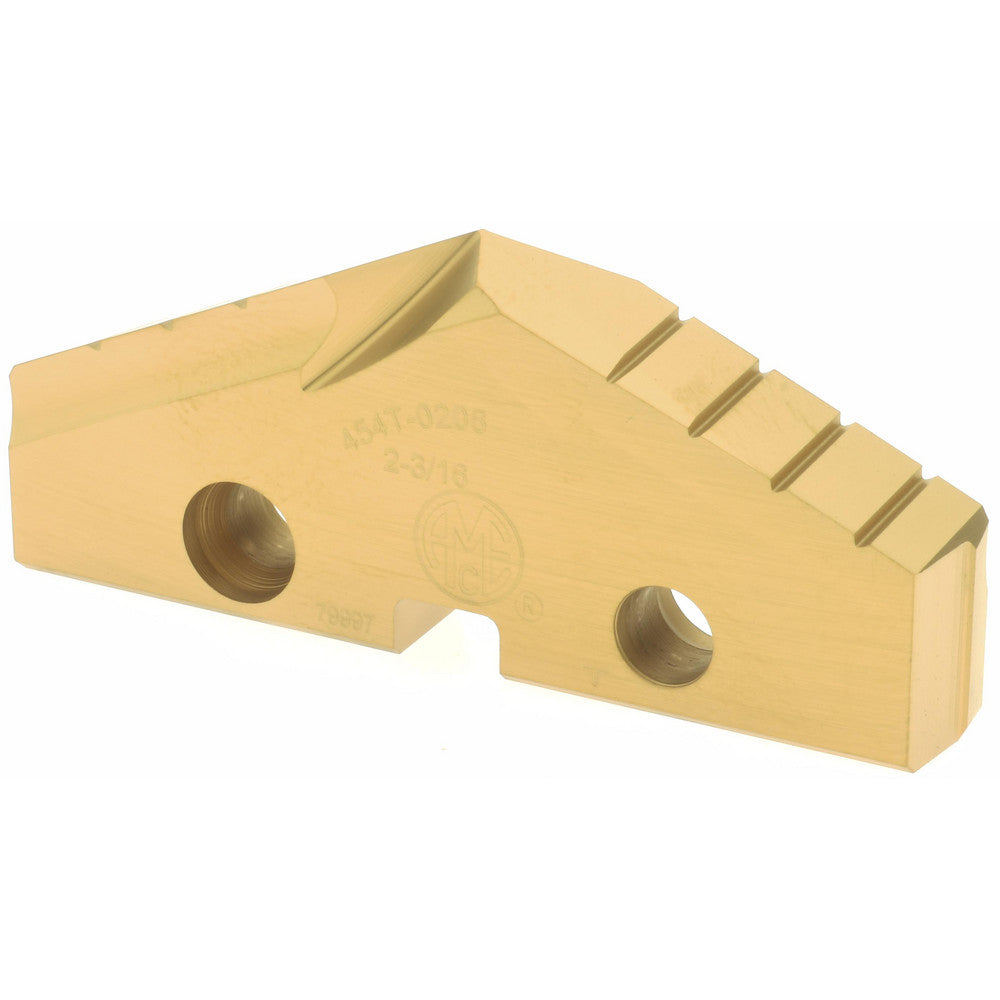 Allied Machine and Engineering 454T-0206 Spade Drill Insert 2-3/16" Dia, Seat Size 4, Cobalt, 132 deg Point