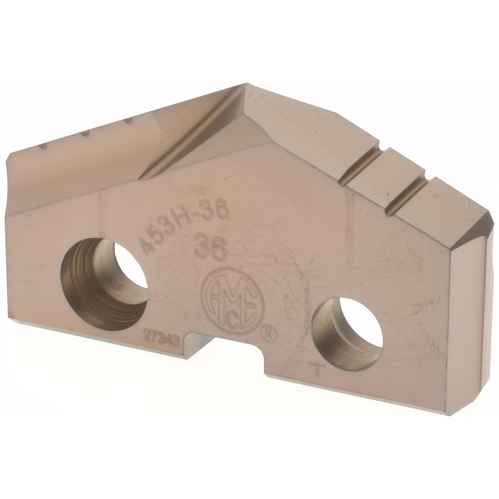 Allied Machine and Engineering 453H-36 Spade Drill Insert 36.00 mm Dia, Seat Size 3, Cobalt, 132 deg Point