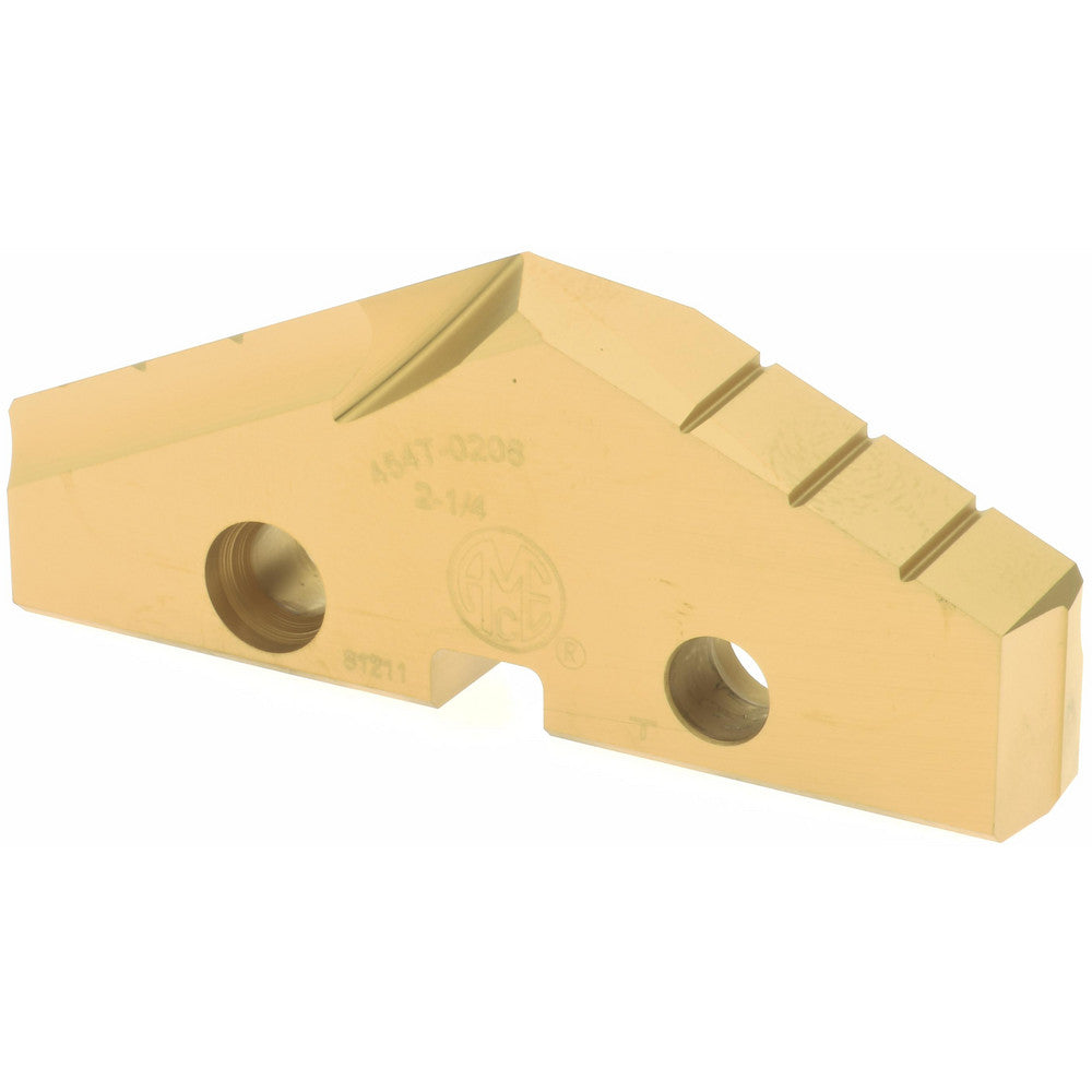 Allied Machine and Engineering 454T-0208 Spade Drill Insert 2-1/4" Dia, Seat Size 4, Cobalt, 132 deg Point