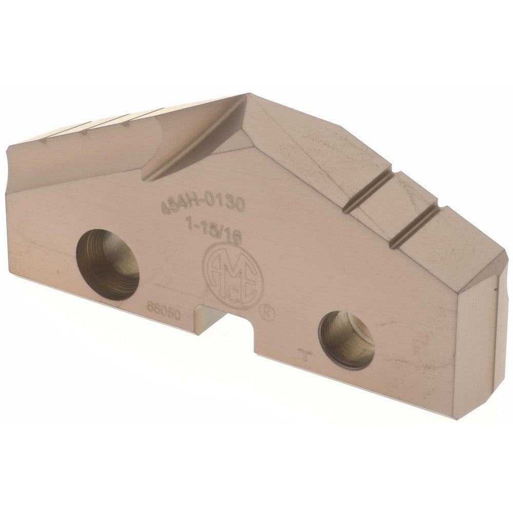 Allied Machine and Engineering 454H-0130 Spade Drill Insert 1-15/16" Dia, Seat Size 4, Cobalt, 132 deg Point