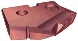 Allied Machine and Engineering 483H-0123 Spade Drill Insert 1-23/32" Dia, Seat Size 3, Cobalt, 132 deg Point