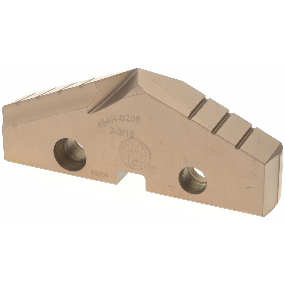 Allied Machine and Engineering 454H-0206 Spade Drill Insert 2-3/16" Dia, Seat Size 4, Cobalt, 132 deg Point
