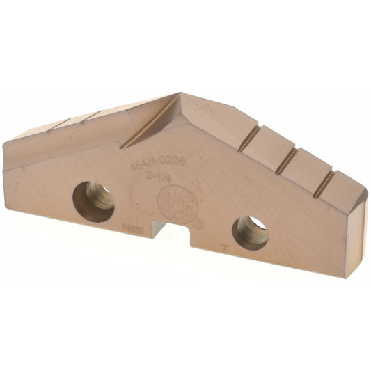 Allied Machine and Engineering 454H-0208 Spade Drill Insert 2-1/4" Dia, Seat Size 4, Cobalt, 132 deg Point