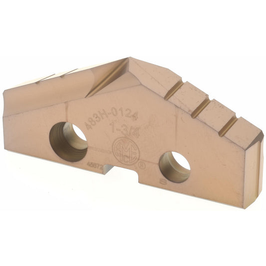 Allied Machine and Engineering 483H-0124 Spade Drill Insert 1-3/4" Dia, Seat Size 3, Cobalt, 132 deg Point