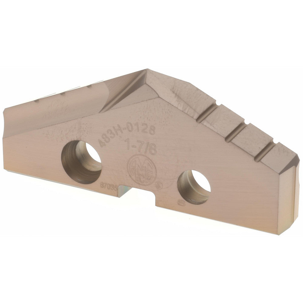 Allied Machine and Engineering 483H-0128 Spade Drill Insert 1-7/8" Dia, Seat Size 3, Cobalt, 132 deg Point