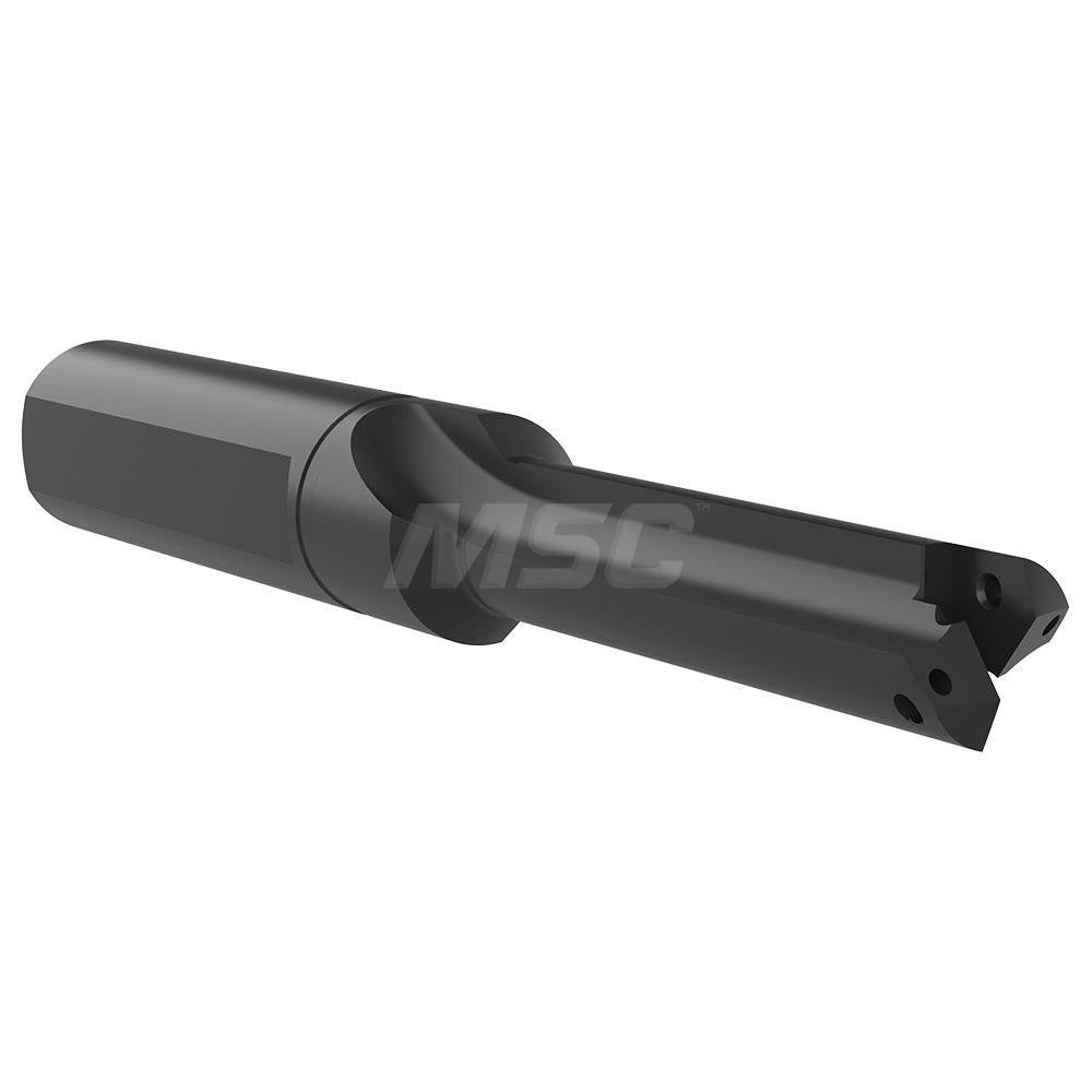 Allied Machine and Engineering 22010S-100L Indexable Spade Drill 45/64 to 15/16" Dia, 2-5/8" Max Depth, Straight Flute