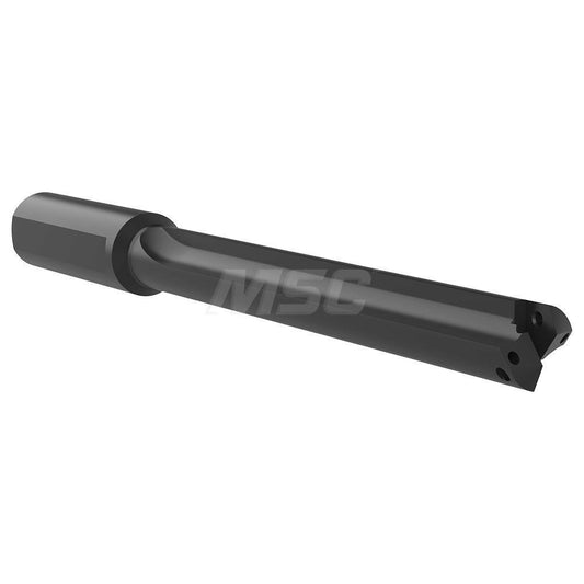 Allied Machine and Engineering 24020S-125L Indexable Spade Drill 31/32 to 1-3/8" Dia, 7-3/8" Max Depth, Straight Flute