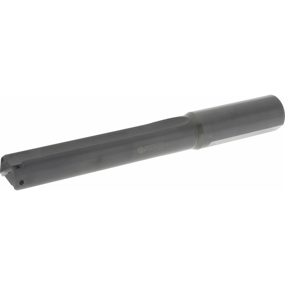 Allied Machine and Engineering 23030S-150L Indexable Spade Drill 1-13/32 to 1-7/8" Dia, 6-1/2" Max Depth, Straight Flute