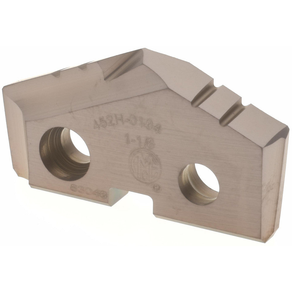 Allied Machine and Engineering 452H-0104 Spade Drill Insert 1-1/8" Dia, Seat Size 2, Cobalt, 132 deg Point