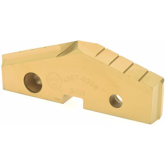 Allied Machine and Engineering 436T-0308 Spade Drill Insert 3-1/4" Dia, Seat Size 6, High Speed Steel, 144 deg Point