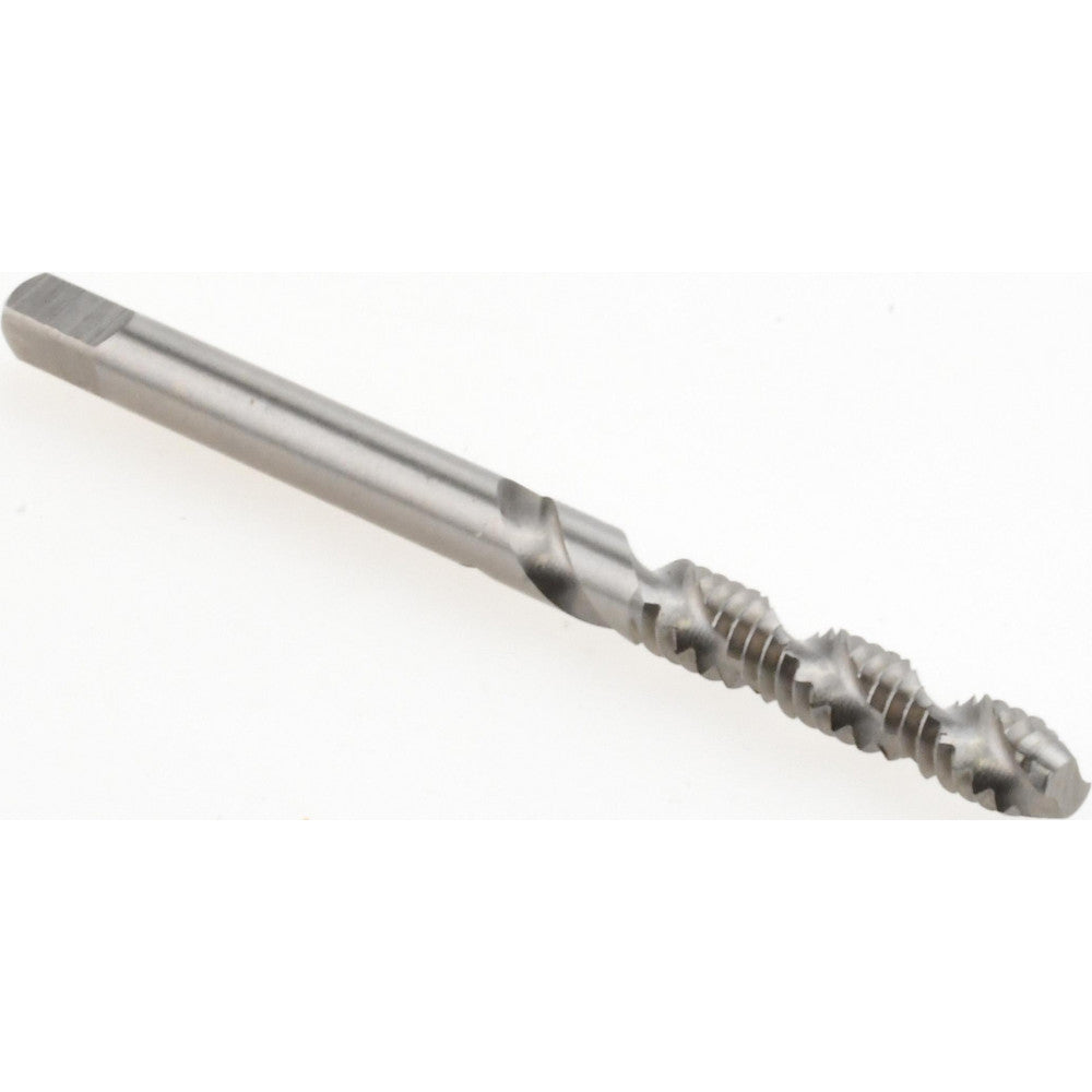 Value Collection MSC-04609632 Spiral Flute Tap #6-32 UNC, 2 Flutes, Modified Bottoming, 2B Class of Fit, High Speed Steel, Bright/Uncoated