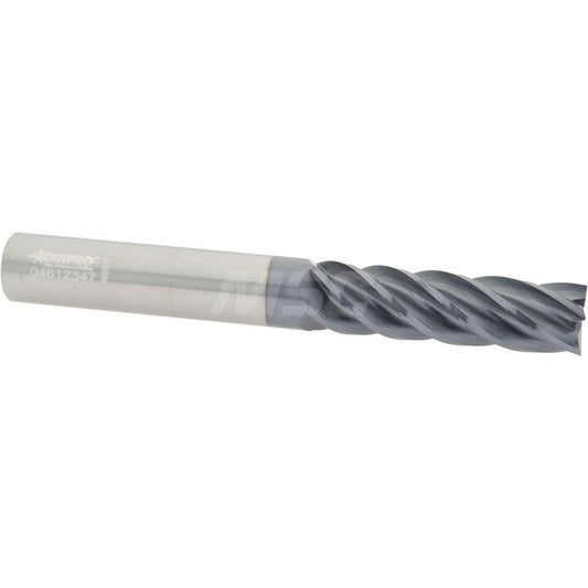 Accupro 95168352 Square End Mill 5/8" Dia, 2-1/4" LOC, 5 Flute, Solid Carbide