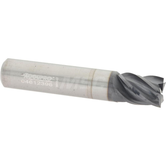 Accupro 95168258 Square End Mill 3/8" Dia, 1/2" LOC, 5 Flute, Solid Carbide