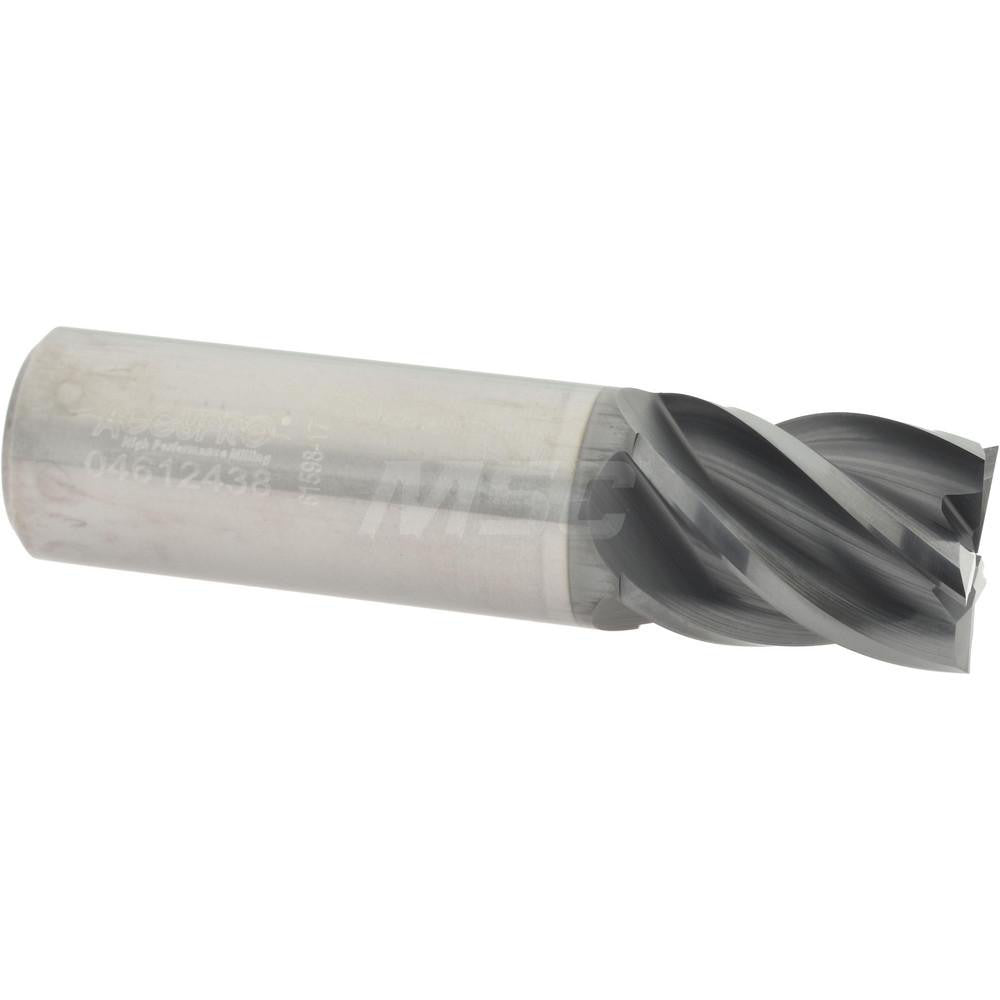 Accupro 95168376 Square End Mill 3/4" Dia, 1" LOC, 5 Flute, Solid Carbide