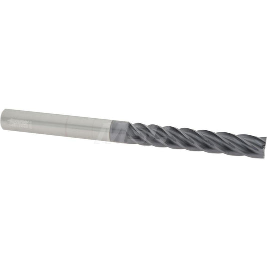 Accupro 95168357 Square End Mill 1/2" Dia, 3" LOC, 5 Flute, Solid Carbide