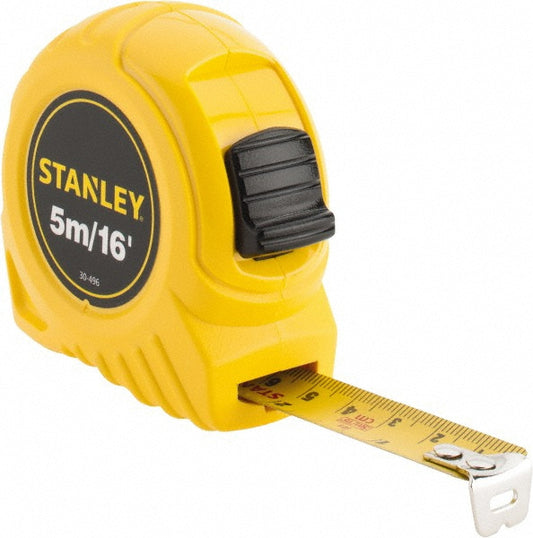 Stanley 30-496 Tape Measure 16' Long, 3/4" Width, Yellow Blade