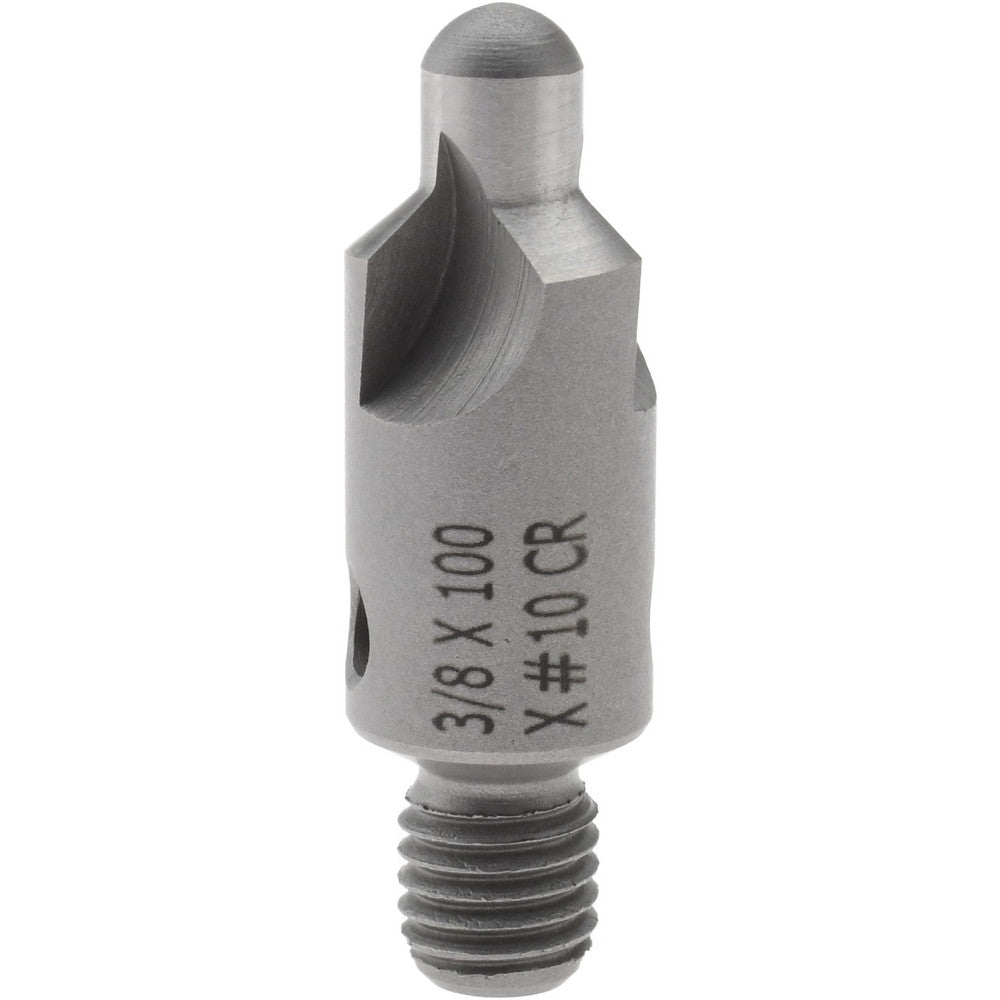 CRAIG TOOLS INC. 150-3-100-.1935 2-1/2" OAL, 3/8" Head Dia, 3 Flute, 100&deg Incl Angle, Integral Pilot, Adjustable Stop Countersink