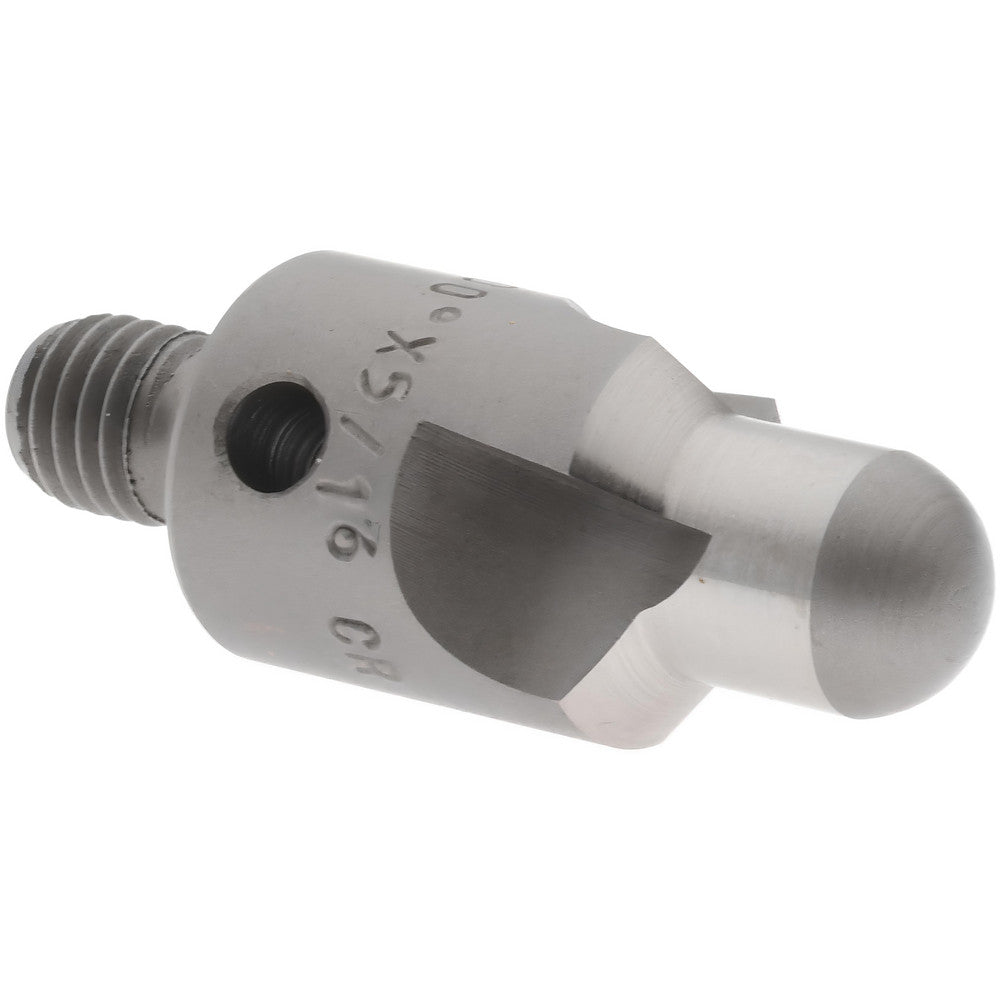 CRAIG TOOLS INC. 152-3-100-.3125 2-1/2" OAL, 1/2" Head Dia, 3 Flute, 100&deg Incl Angle, Integral Pilot, Adjustable Stop Countersink