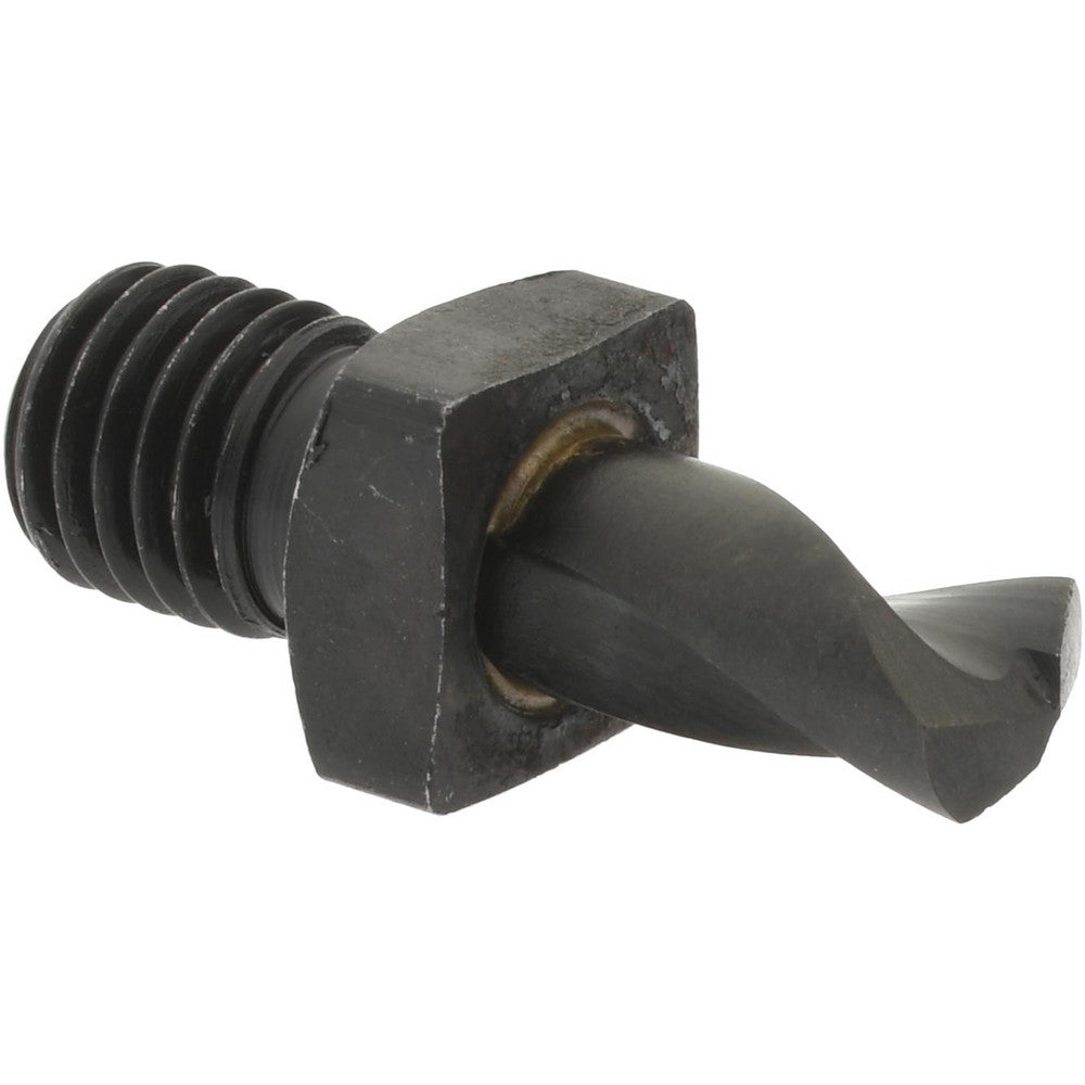 Hertel 953CO12ST-209 Threaded Shank Drill Bit #12, 135 &deg Point, 1/4-28 Shank, Cobalt