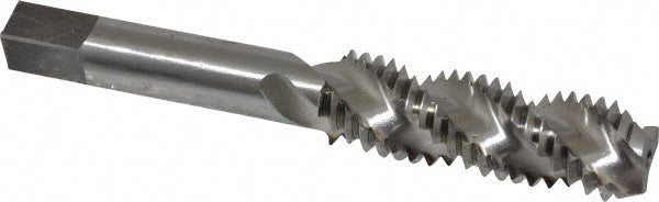 Value Collection MSC-04619615 Spiral Flute Tap 1/2-13 UNC, 3 Flutes, Modified Bottoming, 3B Class of Fit, High Speed Steel, Bright/Uncoated