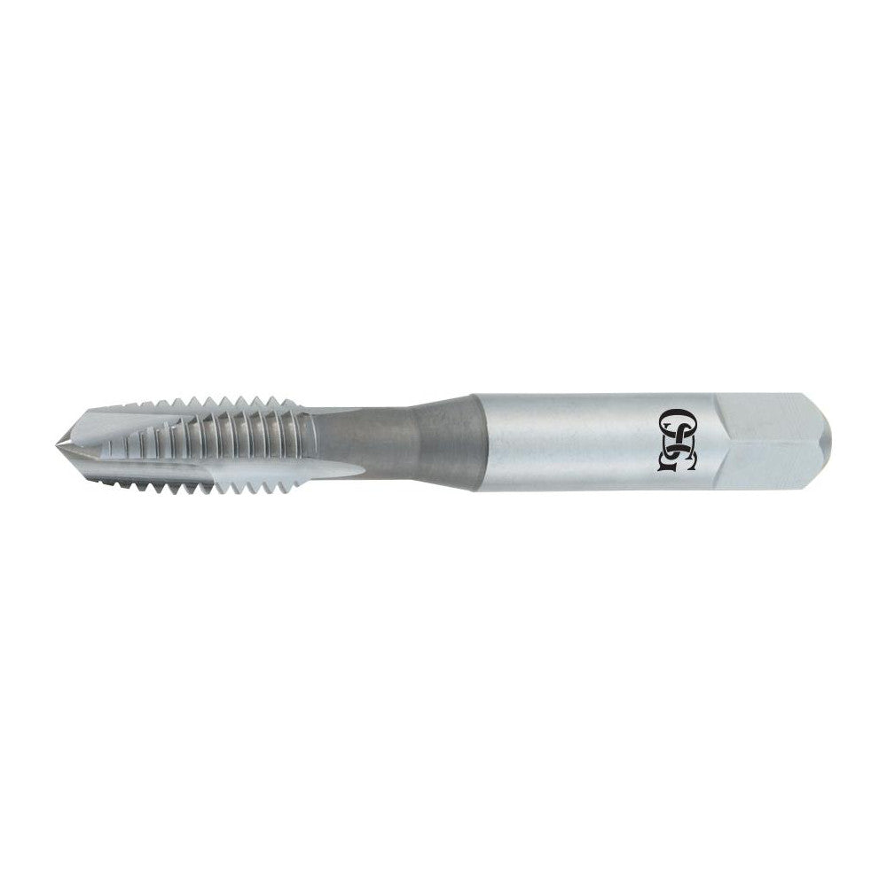 OSG 2880005 Spiral Point Tap #4-40 UNC, 2 Flutes, Plug Chamfer, 3B Class of Fit, HSS, TiN Coated