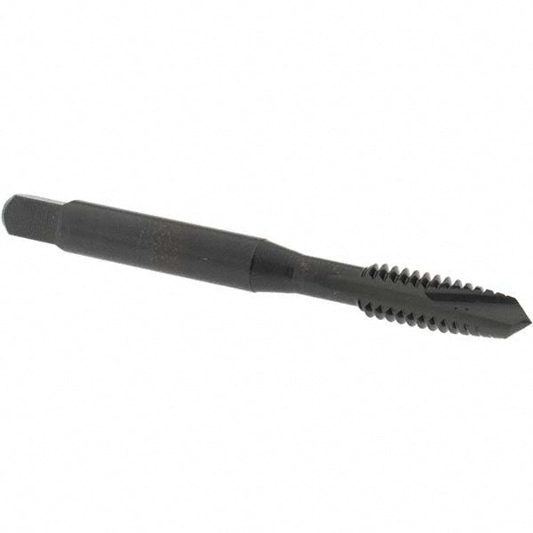 OSG 2880601 Spiral Point Tap 1/4-20 UNC, 2 Flutes, Plug Chamfer, 3B Class of Fit, HSS, Steam Oxide Coated