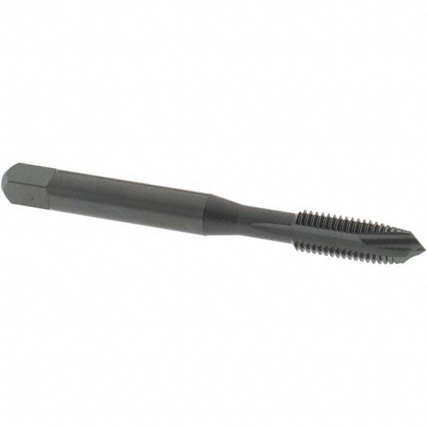 OSG 2880701 Spiral Point Tap 1/4-28 UNF, 3 Flutes, Plug Chamfer, 3B Class of Fit, HSS, Steam Oxide Coated