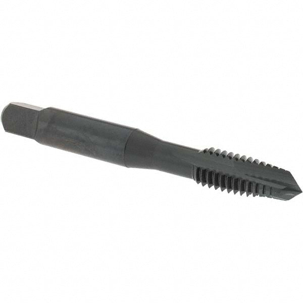 OSG 2881001 Spiral Point Tap 3/8-16 UNC, 3 Flutes, Plug Chamfer, 3B Class of Fit, HSS, Steam Oxide Coated