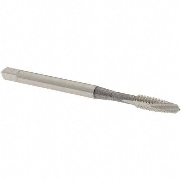 OSG 2885200 Spiral Point Tap #6-32 UNC, 2 Flutes, Plug Chamfer, 2B Class of Fit, HSS, Bright/Uncoated Coated