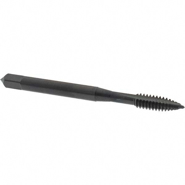 OSG 2885401 Spiral Point Tap #10-24 UNC, 2 Flutes, Plug Chamfer, 2B Class of Fit, HSS, Steam Oxide Coated